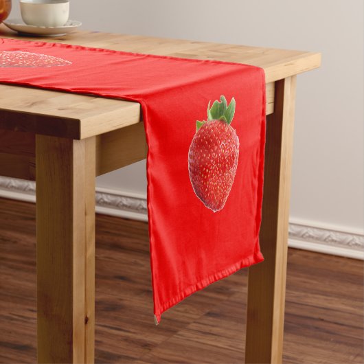 Summer Strawberry Großer Tischläufer (Beispiel)