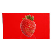 Summer Strawberry Kissenbezug (Rückseite-Rechts)