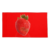 Summer Strawberry Kissenbezug (Rückseite-Links)