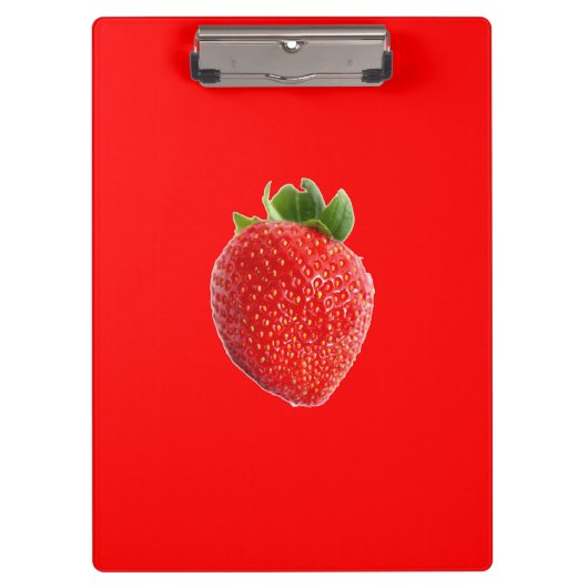 Summer Strawberry Klemmbrett (Vorderseite)