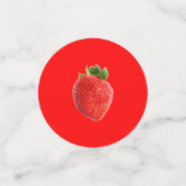 Summer Strawberry Konfetti (Klein Vorderseite)