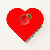 Summer Strawberry Notizblock (Rückseite)