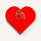 Summer Strawberry Notizblock (Vorderseite)