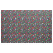 Summer Strawberry Pattern auf Navy Blue Stoff (Yard (91,4 cm))