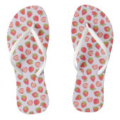 Summer Strawberry Pattern Badesandalen (Fußbett)