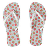 Summer Strawberry Pattern Badesandalen (Fußbett)