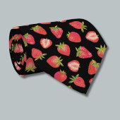 Summer Strawberry Pattern Krawatte