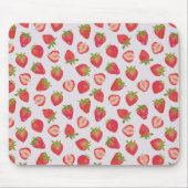 Summer Strawberry Pattern Mousepad (Vorne)