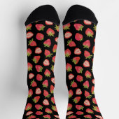 Summer Strawberry Pattern Socken (Oben)