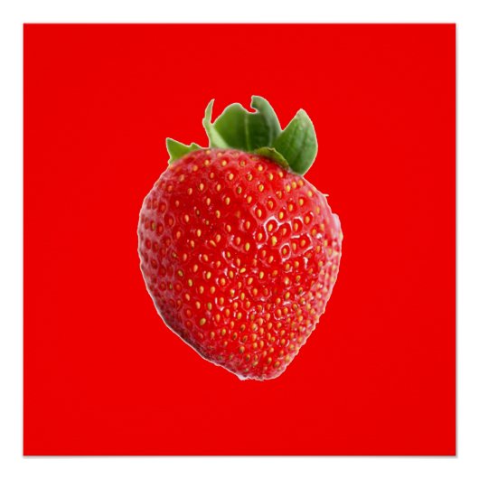 Summer Strawberry Poster (Vorderseite)