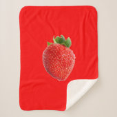 Summer Strawberry Sherpadecke (Vorderseite)