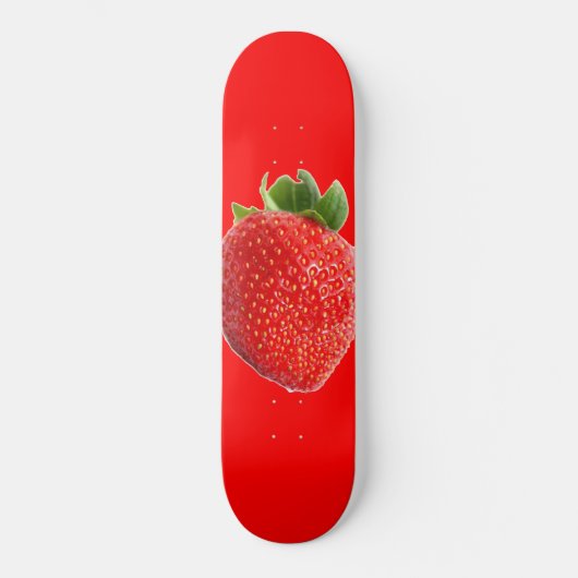 Summer Strawberry Skateboard (Vorderseite)