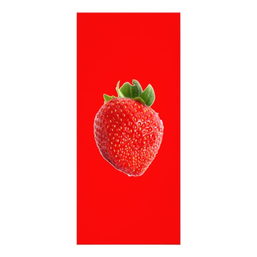Summer Strawberry Werbekarte (Vorne)