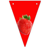 Summer Strawberry Wimpelkette (Erste Fahne)