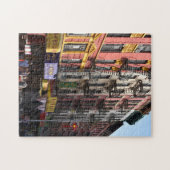 Summer Street Scene Chinatown Manhattan New York Puzzle (Horizontal)