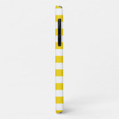 Summer Stripes Lemon Yellow iPhone, Plus, Pro Case (Hinten/Links)