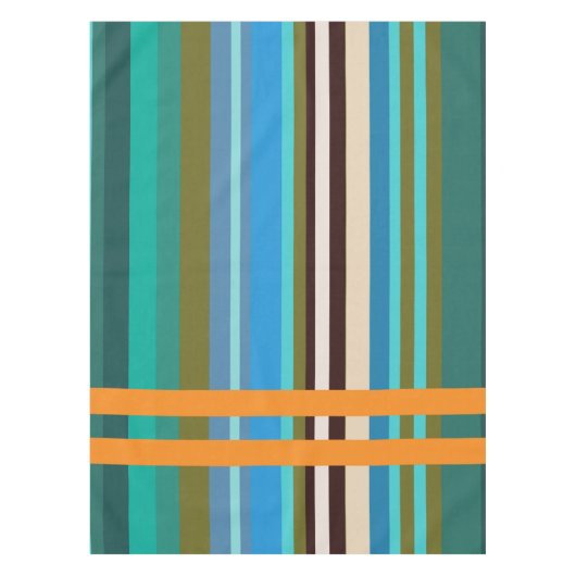 Summer Stripes Tischtuch Tischdecke (Vorderseite)