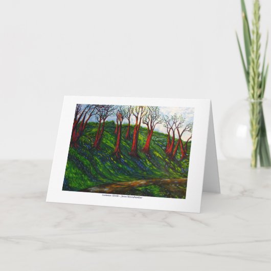 Summer Stroll GREETING CARD Karte (Vorderseite)