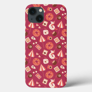Summer Stuff Maroon Hintergrund Case-Mate iPhone Hülle