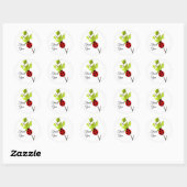 Summer Style Ladybug Vielen Dank, Sticker (Blatt)