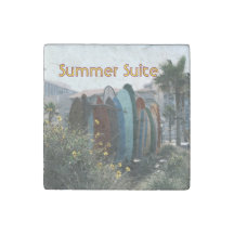 Summer Suite Surfboards & Palmen