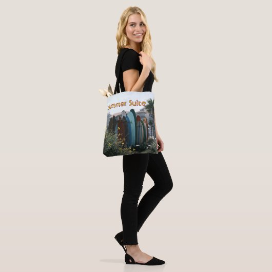 Summer Suite Surfboards & Palmen Tasche (Am Model)
