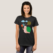 Summer sun and  snail T-Shirt (Vorne ganz)