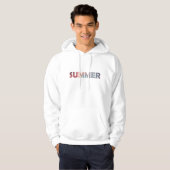 Summer Sun Beach Summer Sunset Hoodie (Vorne ganz)