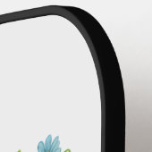 Summer Sun Illustration Pickleball Schläger (Linke Seite)