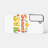 Summer Sun Illustration Samsung Galaxy Hülle (Rückseite (Horizontal))