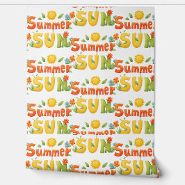 Summer Sun Illustration Tapete