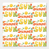 Summer Sun Illustration Tapete (Vorderseite)