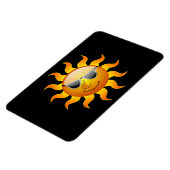 Summer Sun lustige flexible Magnet (Linke Seite)