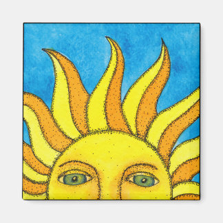 Summer Sun Magnet