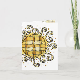 Summer Sun - Note Card Karte