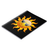 Summer Sun Notebook Notizblock (Linke Seite)