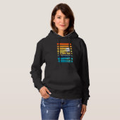Summer Sun Palm Tree Beach Ocean Artistic 1 Hoodie (Vorne ganz)