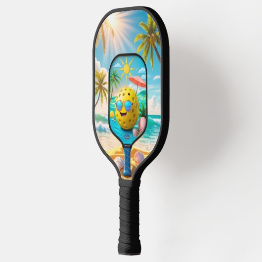 Summer Sun Pickleball - Bright & Beachy Paddle Des (Links)