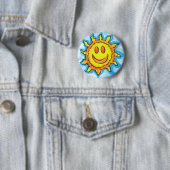 Summer Sun Smile Button (Beispiel)