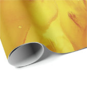 Summer Sunflower Abstrakt Wrapping Paper Sheets Geschenkpapier (Rolleneckpunkt)