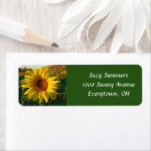 Summer Sunflower Address Label (Insitu)