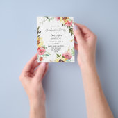 Summer Sunflower Bloral Graduation Party Flyer (Gruppe)