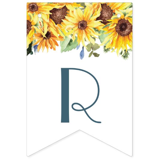 Summer Sunflower Brautparty Banner (Zweite Fahne)