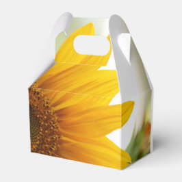 Summer Sunflower Favor Box Geschenkschachtel