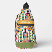 Summer Sunflower Garden Crossbody Bag (Vorderseite)