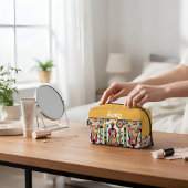 Summer Sunflower Garden Waschbeutel