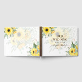Summer Sunflowers Wedding Gästebuch (Voll)