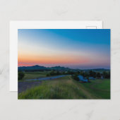 Summer Sunrise in Whitewood, South Dakota Postkarte (Vorne/Hinten)