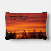 Summer Sunrise Northern MN Accessoires Pouch Zubehörtasche (Vorderseite)
