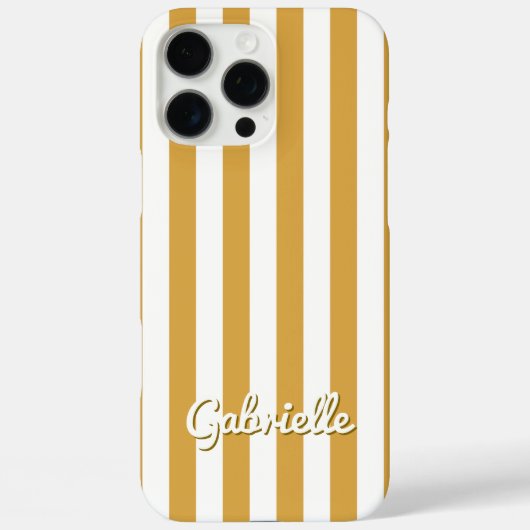 Summer Sunset Cabana Stripe Case-Mate iPhone Hülle (Rückseite)